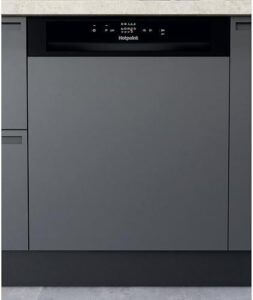 Hotpoint H3BL626BUK Semi-Integrated 14 Place Dishwasher with flexible racks and energy-efficient features
