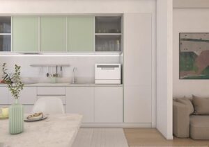 Candy Table Top Dishwasher CP 6E51LW-80 – compact and energy-efficient  