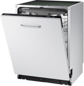 DW60M6050BB Fully Built-In Dishwasher with 14 Place Settings, LED Controls, and Condensation Drying