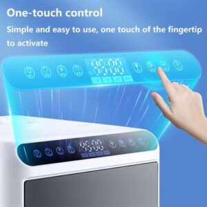 PASPRT Table Top Dishwasher - Portable, Fully Automatic with 360° Spinning Spray and Fruit Wash Function