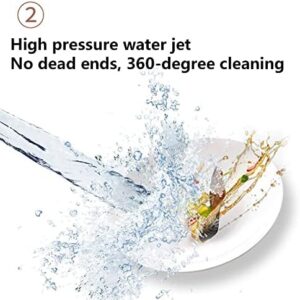 BLUNOA Table Top Dishwasher 6 Place Settings, Freestanding Compact Design, High Temperature Drying
