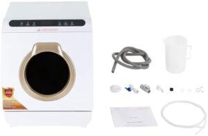 Portable Countertop Dishwasher Mini with 7L Water Tank, Compact Design, and Air-Dry Feature