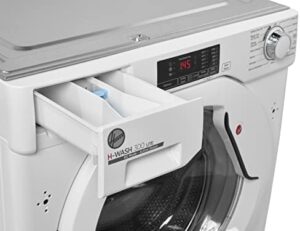 Hoover HBD 495D1E/1-80 Integrated Washer Dryer in White, 9+5Kg, 1400 RPM