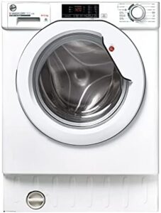 Hoover HBD 495D1E/1-80 Integrated Washer Dryer in White, 9+5Kg, 1400 RPM