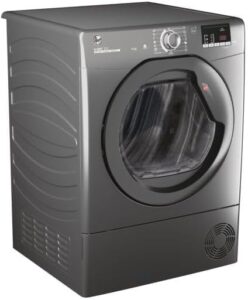 Hoover H-Dry 300 HLE C9DRGR WiFi-enabled 9kg Condenser Tumble Dryer in Graphite
