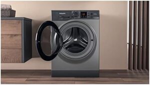 NSWF743UGGUKN Washing Machine 7Kg Load 14 Spin in Graphite A