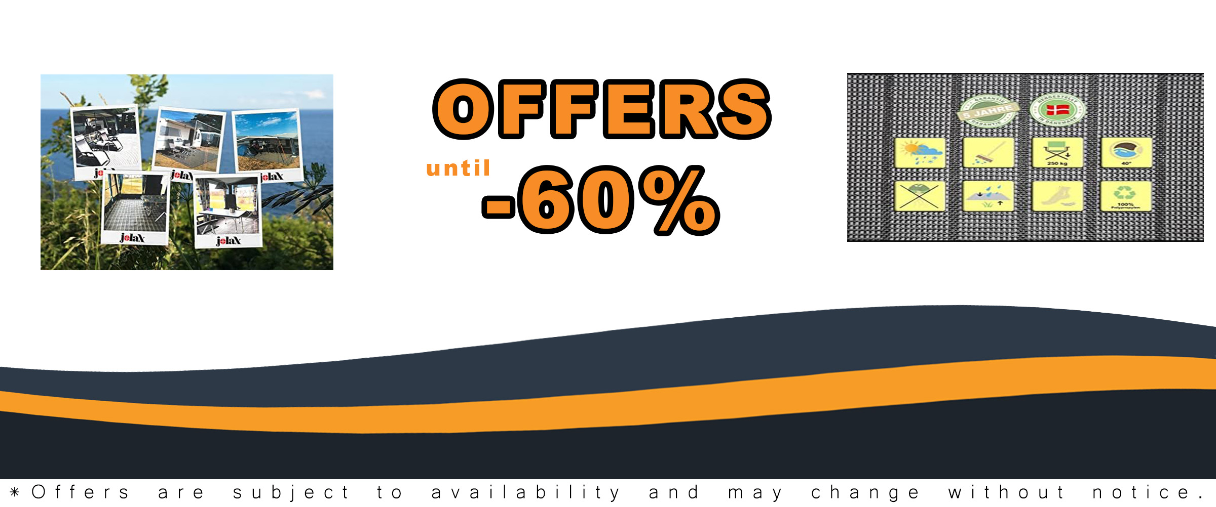 JOLAX Outdoor Mat for Canopy & Tent - Comfortable, Breathable, Non-slip, and Machine Washable Camping Mat