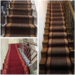 XQKXHZ Carpet Runner, Modern Alphabet Print Non-Slip Long Heavy Duty Hallway Rug