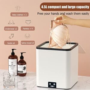 Samnuerly Portable Washing Machine for Flats and Camping, Compact Design with Dryer