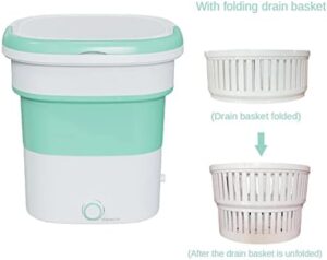PanHuiWen Folding Washing Machine - Compact, Energy-Saving Turbo Cleaning