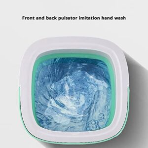 PanHuiWen Folding Mini Washing Machine for Shoes 1.8kg Blu-Ray Compact Design