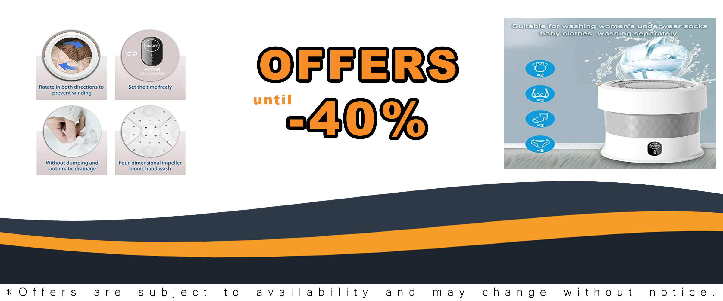 PanHuiWen Folding Washing Machine, compact, portable, and green, ideal for small spaces and travel