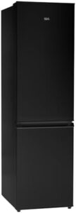 SIA SFF15144BL/E 60/40 Split Freestanding 165L Combi Fridge Freezer in Black with adjustable shelves and reversible doors  