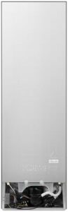 Fridgemaster MC55265ES 55cm Freestanding Fridge Freezer in Silver with LED Lighting