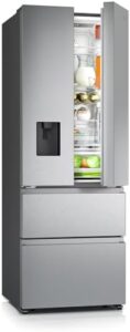 Hisense RF632N4WIE 70cm Freestanding French Door Fridge Freezer with Water Dispenser  