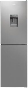 CANDY CCT3L517EWSK Low Frost Fridge Freezer with Non Plumbed Water Dispenser in Silver