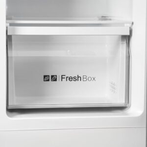 SIA SAFF460SI Freestanding 2 Door American Style Fridge Freezer in Silver with 446 Litre Capacity, No Frost Technology, and Inverter Compressor  