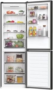 Hoover HOCE4T618EBK-1 Fridge Freezer in Black with Total No Frost Technology
