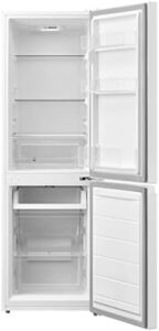 Haden HFF150W Fridge Freezer – 173L capacity, frost-free, 70/30 split, super freeze mode, and beer zone  