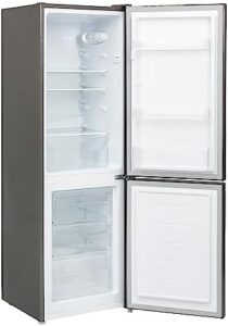 Willow WFF157G 157L Freestanding Fridge Freezer in grey with adjustable thermostat and low frost technology