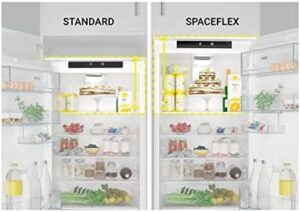 Zanussi Series 80 Fridge Freezer Built-In ZNTN19ES1, Frost Free, 216/62 Litres Capacity, White