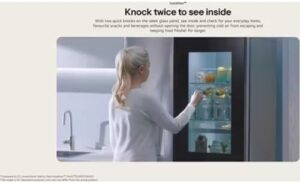 LG GSXE91BSAD 628L Silver Fridge Freezer - Door-In-Door Design