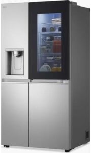 LG GSXE91BSAD 628L Silver Fridge Freezer - Door-In-Door Design