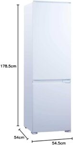 Cookology CBIFF70302 Fridge Freezer in White with Frost Free and Reversible Doors
