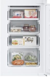 Hoover HOB50S518EK Integrated Static Fridge Freezer 233L White, E Rated