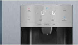 Siemens KA93DAIEP iQ500 American Side by Side Fridge Freezer with LED Lighting and SuperCooling