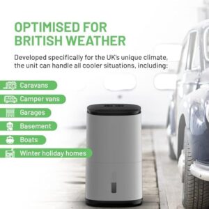 MeacoDry Arete® One 20L Dual Dehumidifier & HEPA Air Purifier in a modern living room