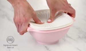 Tupperware Heritage Collection 36 Piece Food Storage Container Set in Vintage Colors - BPA-Free, Dishwasher Safe