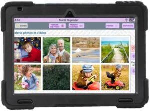 XXL WiFi 128GB Android 13 Tablet for Seniors with extra large screen and reinforced case