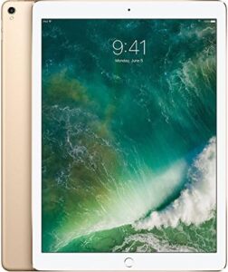 2017 Apple iPad Pro (12.9-inch, Wi-Fi, 256GB) - Gold (Renewed)