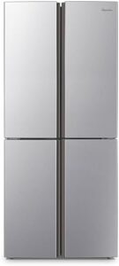 Fridgemaster MQ79394ES American 4 Door Fridge Freezer Silver