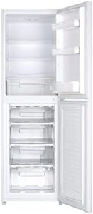 Haden HK240W 50/50 split white fridge freezer, 248L
