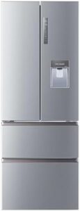 Haier HFR5719EWMP Platinum Inox Fridge Freezer