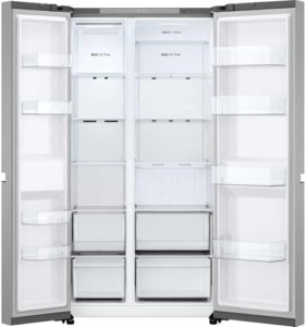 LG GSBC40PYPE Silver American Fridge Freezer 664L