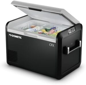 Dometic CFX3 55L portable fridge freezer, ice maker, AC/DC solar