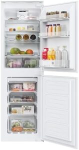 Hoover HOB50N518EVK 50:50 Frost Free Fridge Freezer, White