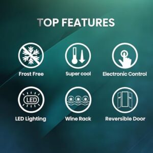 Hisense RIB291F4AWE Built-in Frost-Free Fridge Freezer, White