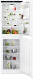 AEG 6000 Series Integrated Fridge Freezer, White, TwinTech