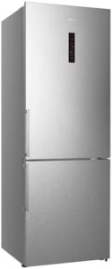 Teknix FFH270X 70cm Freestanding Fridge Freezer, Brushed Stainless Steel