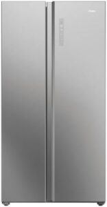 Haier HSW79F18ANMM American Fridge Freezer, Silver