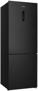 Hisense RB645N4BFE 495L Frost Free Fridge Freezer, Black