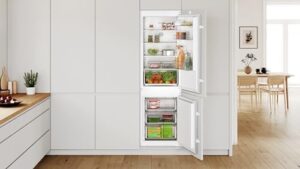 Bosch KIN86NSE0G integrated fridge freezer, sliding door, NoFrost