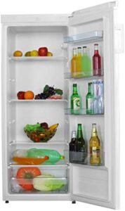 Cookology Tall White Fridge Freezer, Side-by-Side