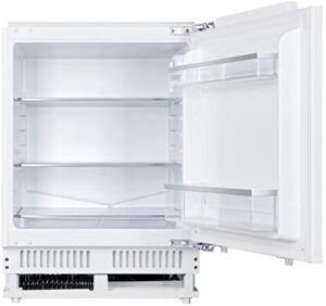 SIA RFU101 60cm white integrated fridge freezer