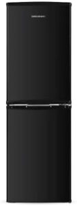 Cookology CFF1425050 Freestanding Fridge Freezer, Black