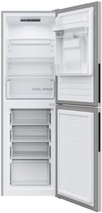 Hoover HOCT3L517EWSK-1 55cm Silver Fridge Freezer with Water Dispenser